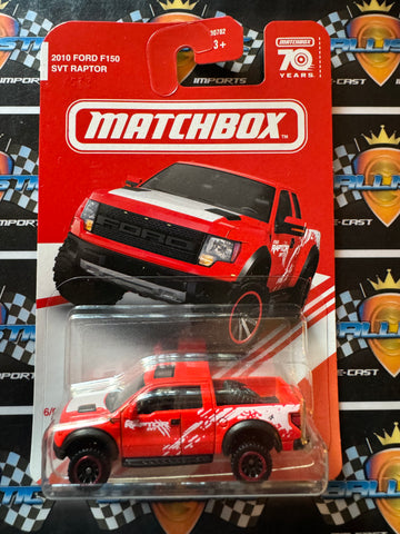 Matchbox Target Red - ford Raptor F150